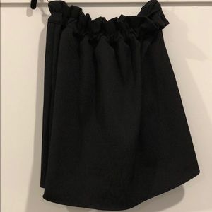 Keepsake the Label black strapless top SZ XS